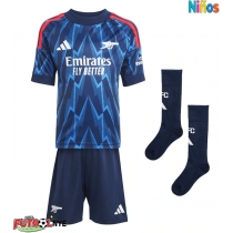 Camiseta Arsenal Jurrien Timber #12 Visitante Equipación para niños 2025-26 manga corta (+ pantalones cortos)